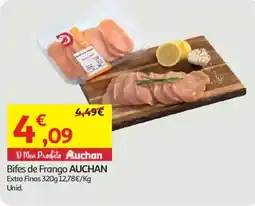 Auchan Bifes de Frango AUCHAN Extra Finos promoção