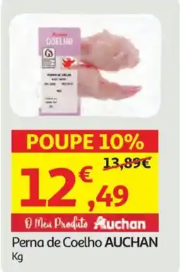 Auchan Perna de Coelho AUCHAN promoção