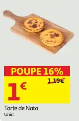 Auchan Tarte de Nata promoção