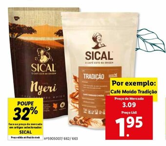 Sical Café Moído Tradição
