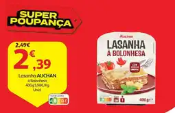 Auchan Lasanha AUCHAN promoção