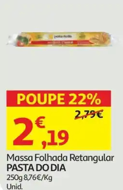 Auchan Massa Folhada Retangular PASTA DO DIA promoção