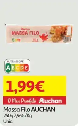 Auchan Massa Filo AUCHAN promoção
