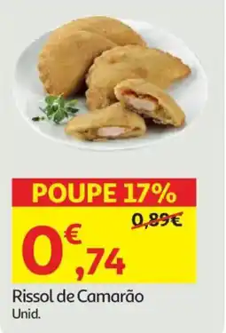 Auchan Rissol de Camarão promoção