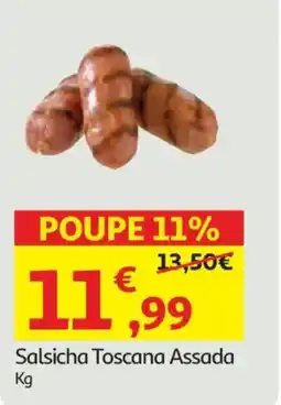 Auchan Salsicha Toscana Assada promoção
