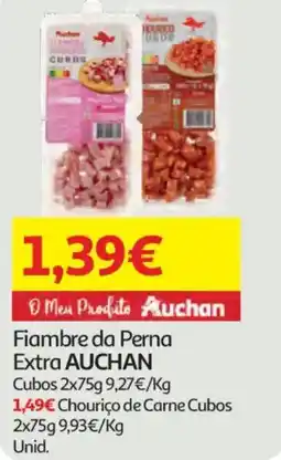 Auchan Fiambre da Perna Extra AUCHAN promoção