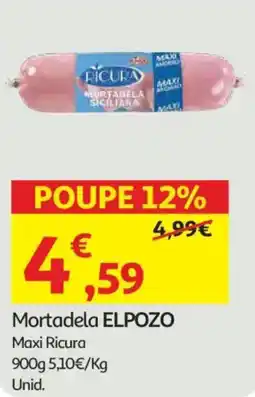 Auchan Mortadela ELPOZO Maxi Ricura promoção