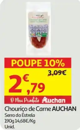 Auchan Chouriço de Carne AUCHAN promoção