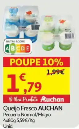 Auchan Queijo Fresco AUCHAN promoção