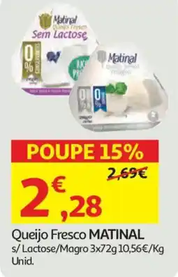 Auchan Queijo Fresco MATINAL promoção