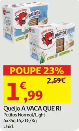 Auchan Queijo A VACA QUE RI promoção