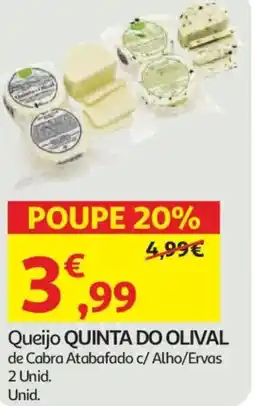 Auchan Queijo QUINTA DO OLIVAL promoção