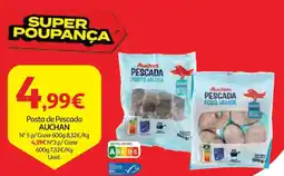 Auchan Posta de Pescada AUCHAN promoção