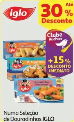Auchan Numa Seleção de Douradinhos IGLO promoção