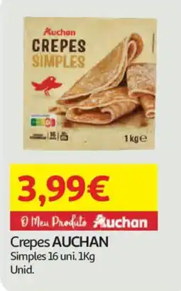 Auchan Crepes AUCHAN promoção
