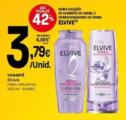 Intermarché Champo elvive promoção