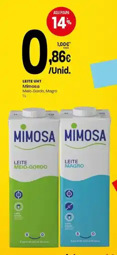 Intermarché Leite uht mimosa promoção