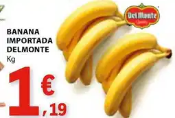 E.Leclerc Banana importada delmonte promoção