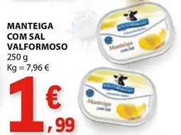 E.Leclerc Manteiga com sal valformoso promoção