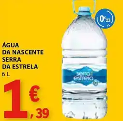 E.Leclerc Água da nascente serra da estrela promoção
