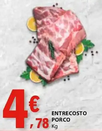 E.Leclerc Entrecosto porco promoção