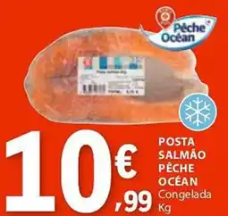 E.Leclerc Posta salmão pêche océan congelada promoção