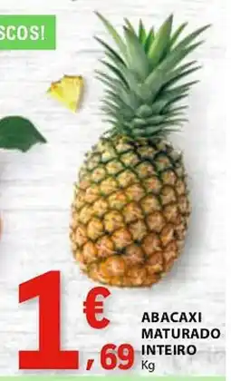 E.Leclerc Abacaxi maturado inteiro promoção