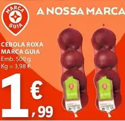 E.Leclerc Cebola roxa marca guia promoção