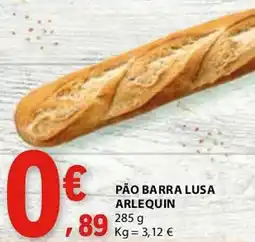 E.Leclerc Pão barra lusa arlequin promoção