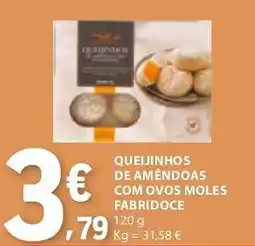 E.Leclerc Queijinhos de amêndoas com ovos moles fabridoce promoção