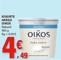 E.Leclerc Iogurte grego oikos Natural promoção