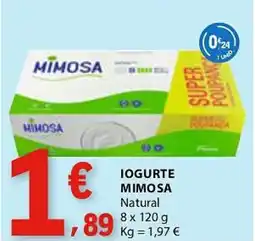 E.Leclerc Iogurte mimosa promoção