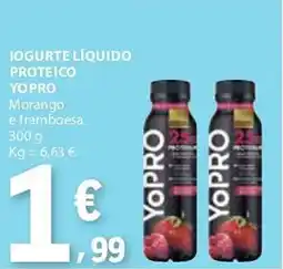 E.Leclerc Iogurte líquido proteico yopro promoção