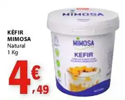 E.Leclerc Kéfir mimosa natural promoção