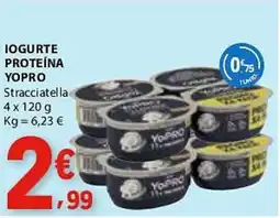 E.Leclerc Iogurte proteína yopro promoção