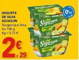 E.Leclerc Iogurte de soja sojasun promoção
