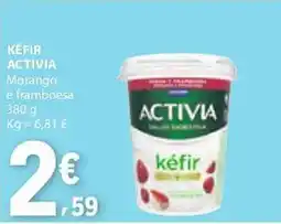 E.Leclerc Kéfir activia promoção