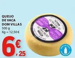 E.Leclerc Queijo de vaca dom villas promoção