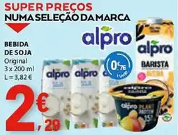 E.Leclerc Bebida de soja promoção