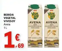 E.Leclerc Bebida vegetal vivesoy aveia promoção