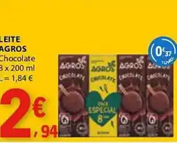 E.Leclerc Leite agros promoção