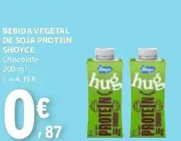 E.Leclerc Bebida vegetal de soja protein shoyce promoção