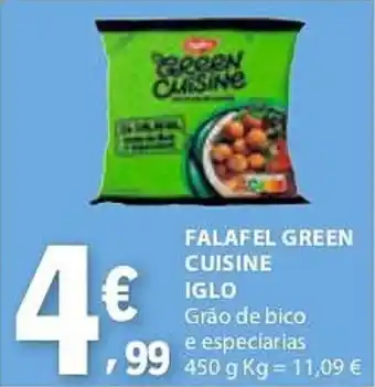 E.Leclerc Falafel green cuisine iglo promoção
