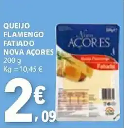 E.Leclerc Queijo flamengo fatiado nova açores promoção