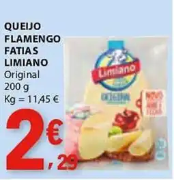 E.Leclerc Queijo flamengo fatias limiano promoção