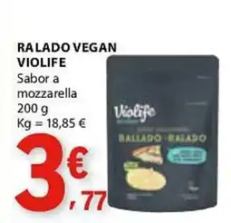 E.Leclerc Ralado vegan violife promoção