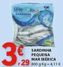 E.Leclerc Sardinha pequena mar ibérica promoção