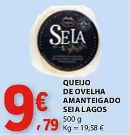 E.Leclerc Queijo de ovelha amanteigado seia lagos promoção
