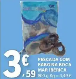E.Leclerc Pescada com rabo na boca mar ibérica promoção