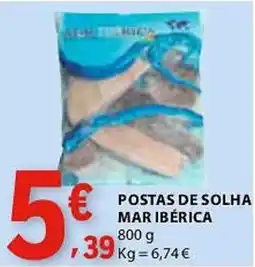 E.Leclerc Postas de solha mar ibérica promoção